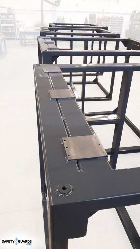 Frame-steel-plate-Milper-safety-guards